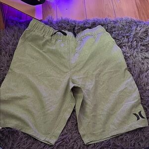Hurley Kids Light Green Shorts